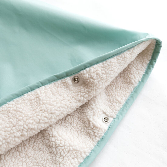 Bemini Bemini | Travel Poncho Sauge Waterproof + Teddy 9-36M