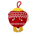 Lilliputiens Lilliputiens | Christmas Decoration Reversible Glow-in-the-Dark Fabric Elf Bibbi
