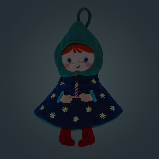 Lilliputiens Lilliputiens | Kerstversiering Titti Omkeerbare En Fosforescerende Stoffen Elf