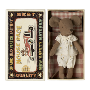 Maileg | Big sister mouse in matchbox