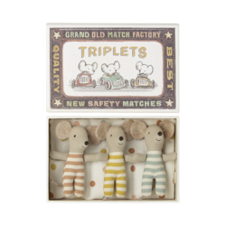 Maileg | Drieling Baby Muizen In Luciferdoosje