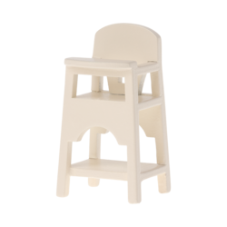 Maileg | Chaise haute Mouse Blanc cassé