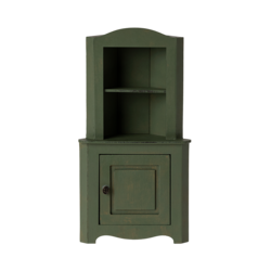 Maileg | Eckschrank Miniatur Dunkelgrün