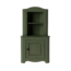 Maileg Maileg | Armoire d'angle miniature vert foncé