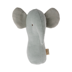 Maileg | Berceuse amis Hochet éléphant Bleu pâle poussiéreux