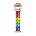 Ooly Ooly | Heart Ring Krijtjes Set Van 6
