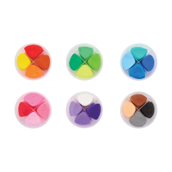 Ooly Ooly | Creatibles Deluxe Air Dry Clay Kit - Set of 24 Colors