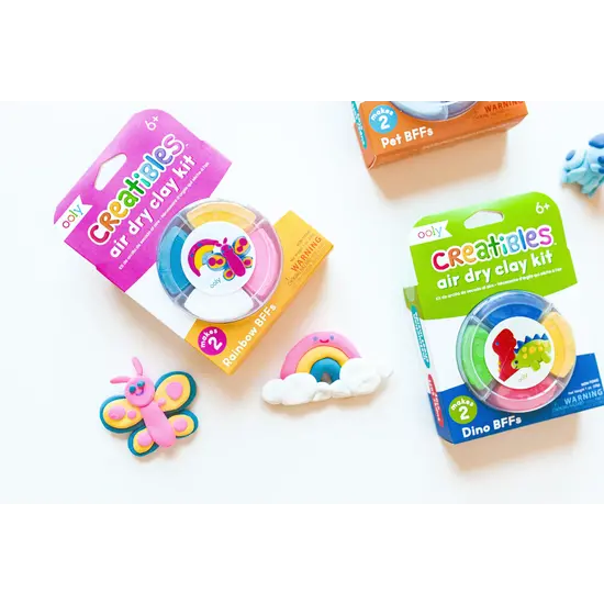 Ooly Ooly | Creatibles Mini Luchtdrogende Kleiset Dino BFFs