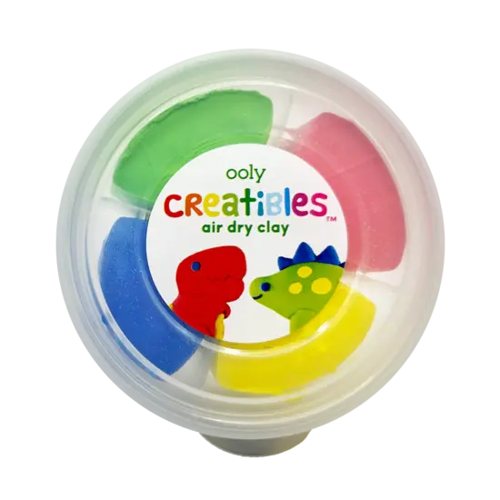 Ooly Ooly | Creatibles Mini Air Dry Clay Kit Dino BFFs