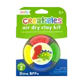 Ooly Ooly | Creatibles Mini-Lufttrocknender-Ton-Bausatz Dino BFFs