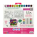 Ooly Ooly | Colortopia Color By Number Paint Marker Kit Unicorn Funland