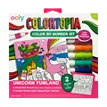 Ooly Ooly | Colortopia Color By Number Paint Marker Kit Unicorn Funland