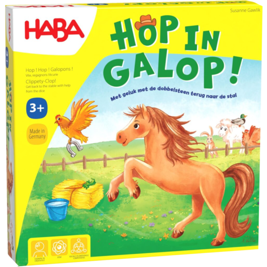 Haba Board game - Clippety-Clop! - Haba +3 years