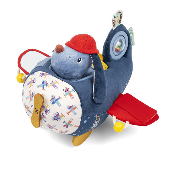 Lilliputiens Lilliputiens | Jules the Dog Baby Plane Activity Toy