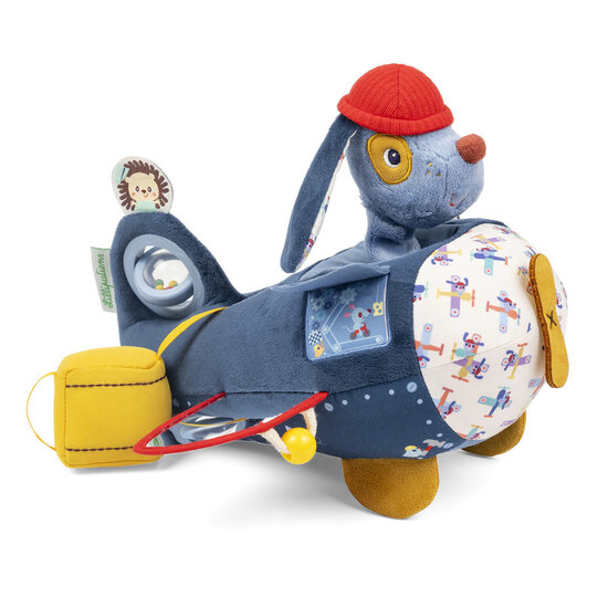 Lilliputiens Lilliputiens | Jules de Hond Baby Vliegtuig Activiteiten Speelgoed