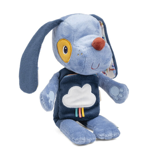 Lilliputiens Lilliputiens | Jules The Dog A Luminous Plush and Fabric Book