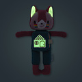Lilliputiens Lilliputiens | Jeanne La Chatte Glow-In-The-Dark Peluche Et Livre En Tissu