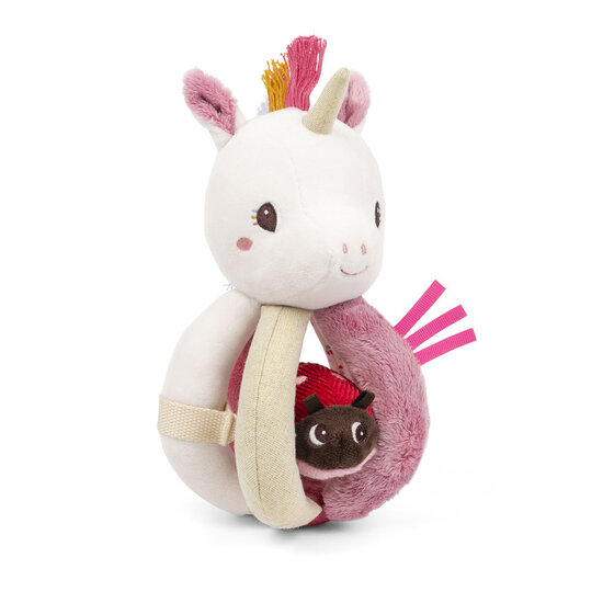 Lilliputiens Lilliputiens | Lena Unicorn Rattle with Handles