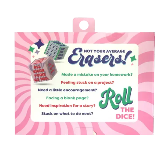 Ooly Ooly |  Feeling Lucky Dice Erasers Set of 5