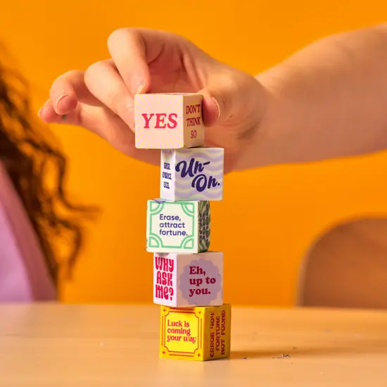 Ooly Ooly |  Feeling Lucky Dice Erasers Set of 5