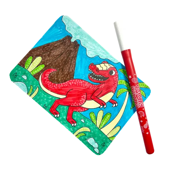 Ooly Ooly | Undercover Art Verborgen Patroon Kleurkaarten Dinoverhalen