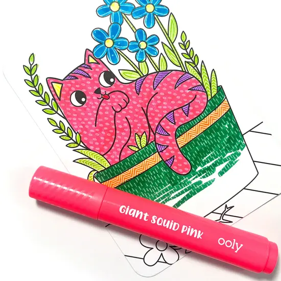 Ooly Ooly | Undercover Art Verborgen Patroon Kleurkaarten  Verliefde Katjes