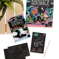 Ooly Ooly | Mini-Set Scratch & Scribble Fantastische Freunde