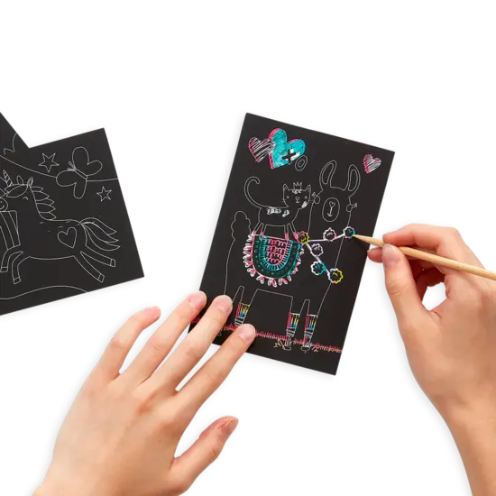 Ooly Ooly | Mini Kit Scratch & Scribble Fantastic Friends