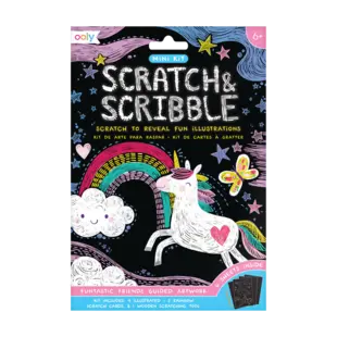 Ooly | Mini Kit Scratch & Scribble Fantastische Vrienden