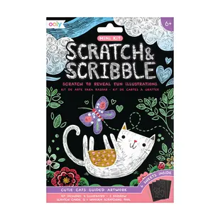 Ooly | Mini-Set Scratch & Scribble Cutie Cats