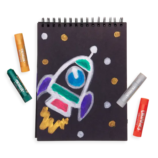 Ooly Ooly | Chunkies Paint Sticks Metallic Set of 6