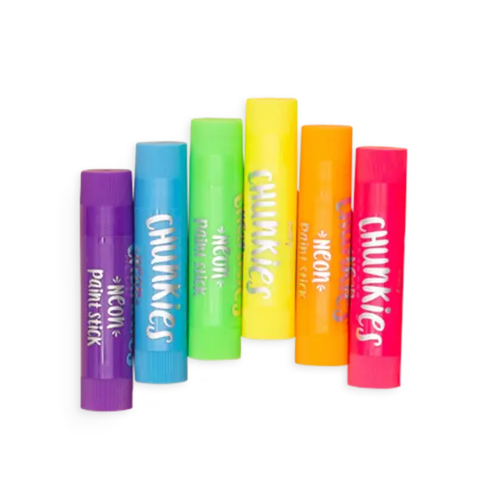 Ooly Ooly | Chunkies Verfstiften Neon Set Van 6