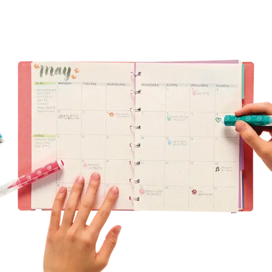 Ooly Ooly | Tampons à double embout et marqueurs pinceaux, lot de 18