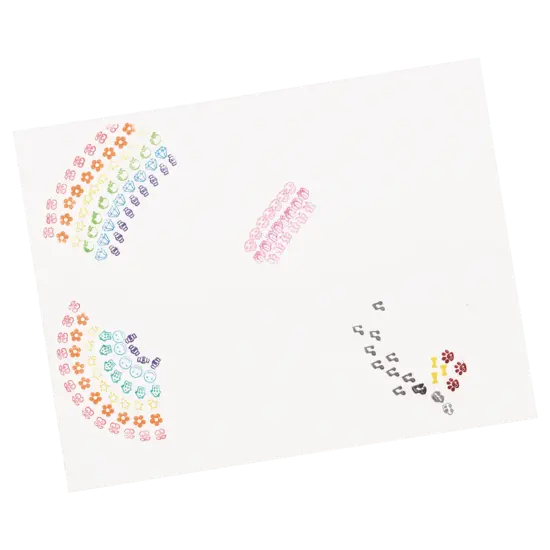 Ooly Ooly | Stampables Double-Ended Stamp & Brush Markers Set of 18