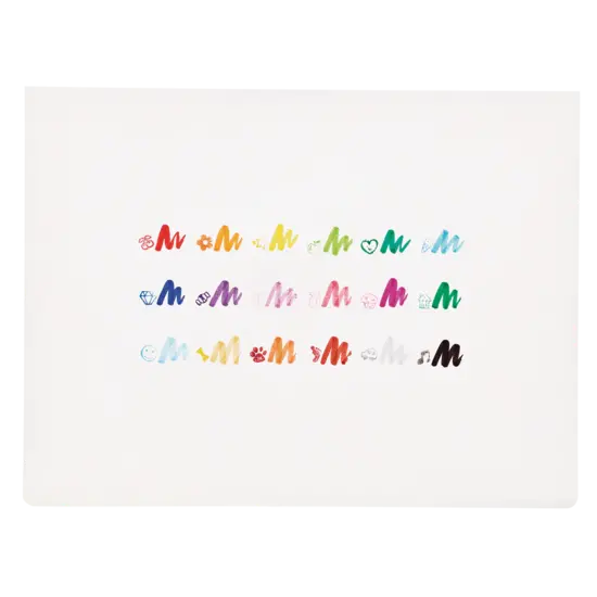 Ooly Ooly | Stampables Dubbelzijdige Stempel En Penseelmarkers Set Van 18