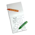 Ooly Ooly | Carry Along! Coloring Book and Crayon Set Garden Pals Set of 9 Crayons