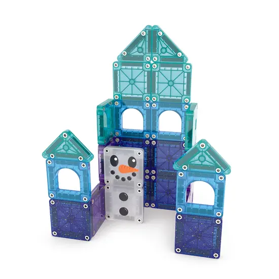 Magna-Tiles Magna-Tiles |  Micro Mags Travel Winter Wonder Set 26 Piece Set