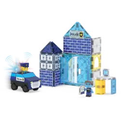 Magna-Tiles | Police Station 35 Piece Set