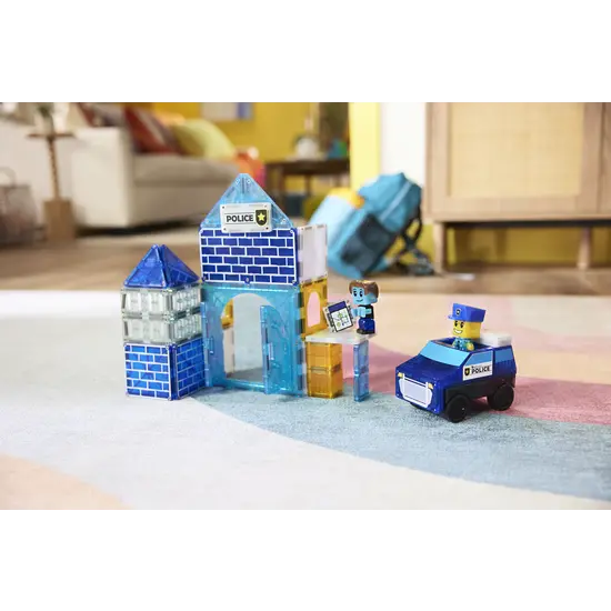 Magna-Tiles Magna-Tiles | Police Station 35 Stuks Set