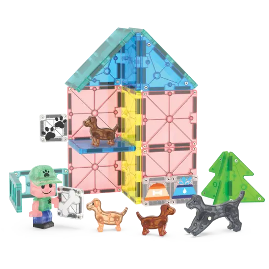 Magna-Tiles Magna-Tiles | Puppy Park 27 Piece Set