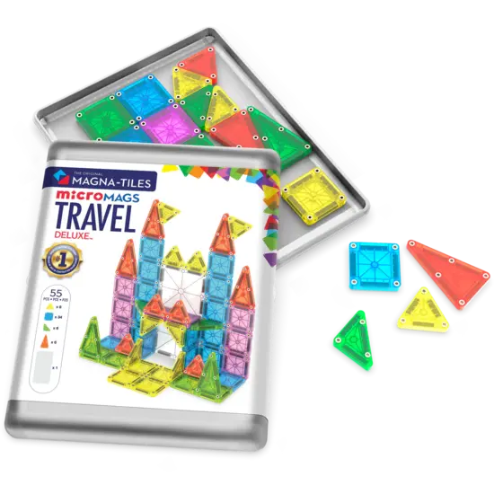 Magna-Tiles Magna-Tiles | Travel Set Deluxe 55-teiliges Set