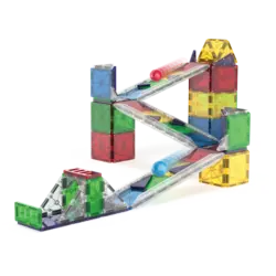 Magna-Tiles | Rail Racers Deluxe 90-teiliges Set