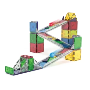 Magna-Tiles | Rail Racers Deluxe 90-teiliges Set
