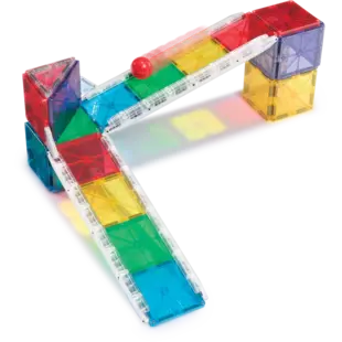 Magna-Tiles | Rail Racers 33-teiliges Set