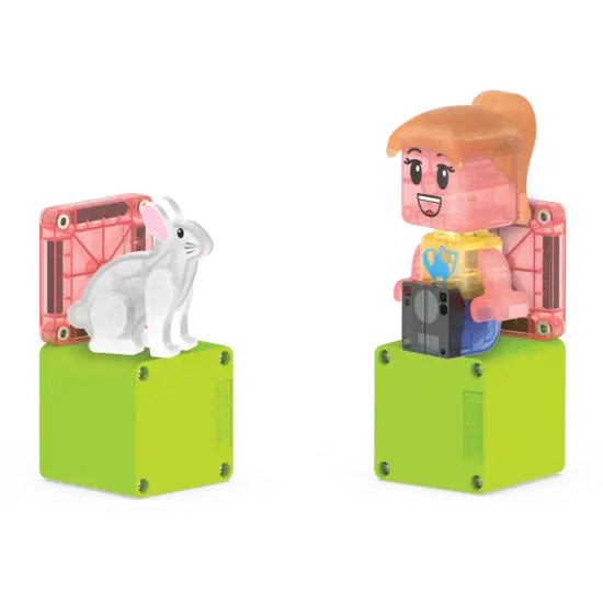 Magna-Tiles Magna-Tiles | Pet Playhouse 50 Stuks Set