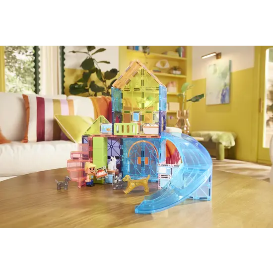 Magna-Tiles Magna-Tiles | Pet Playhouse 50-teiliges Set