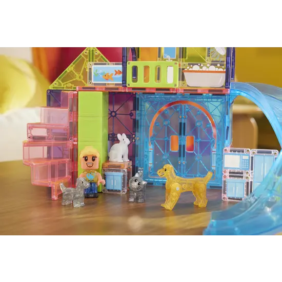 Magna-Tiles Magna-Tiles | Pet Playhouse 50-teiliges Set