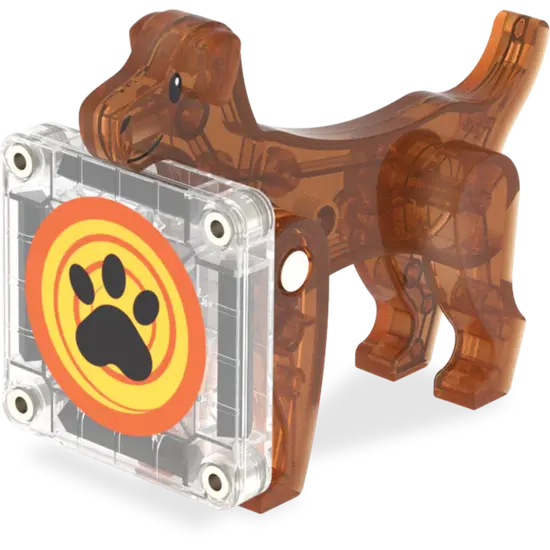 Magna-Tiles Magna-Tiles | Dog House Ensemble de 13 pièces