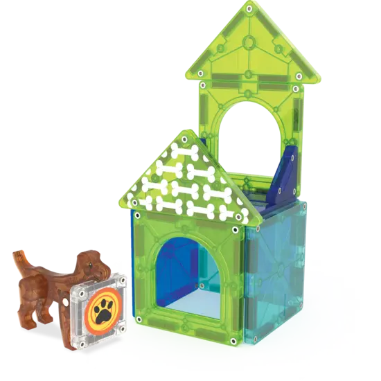 Magna-Tiles Magna-Tiles | Dog House 13 Stuks Set