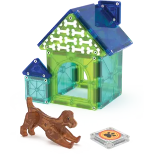Magna-Tiles | Dog House 13 Piece Set